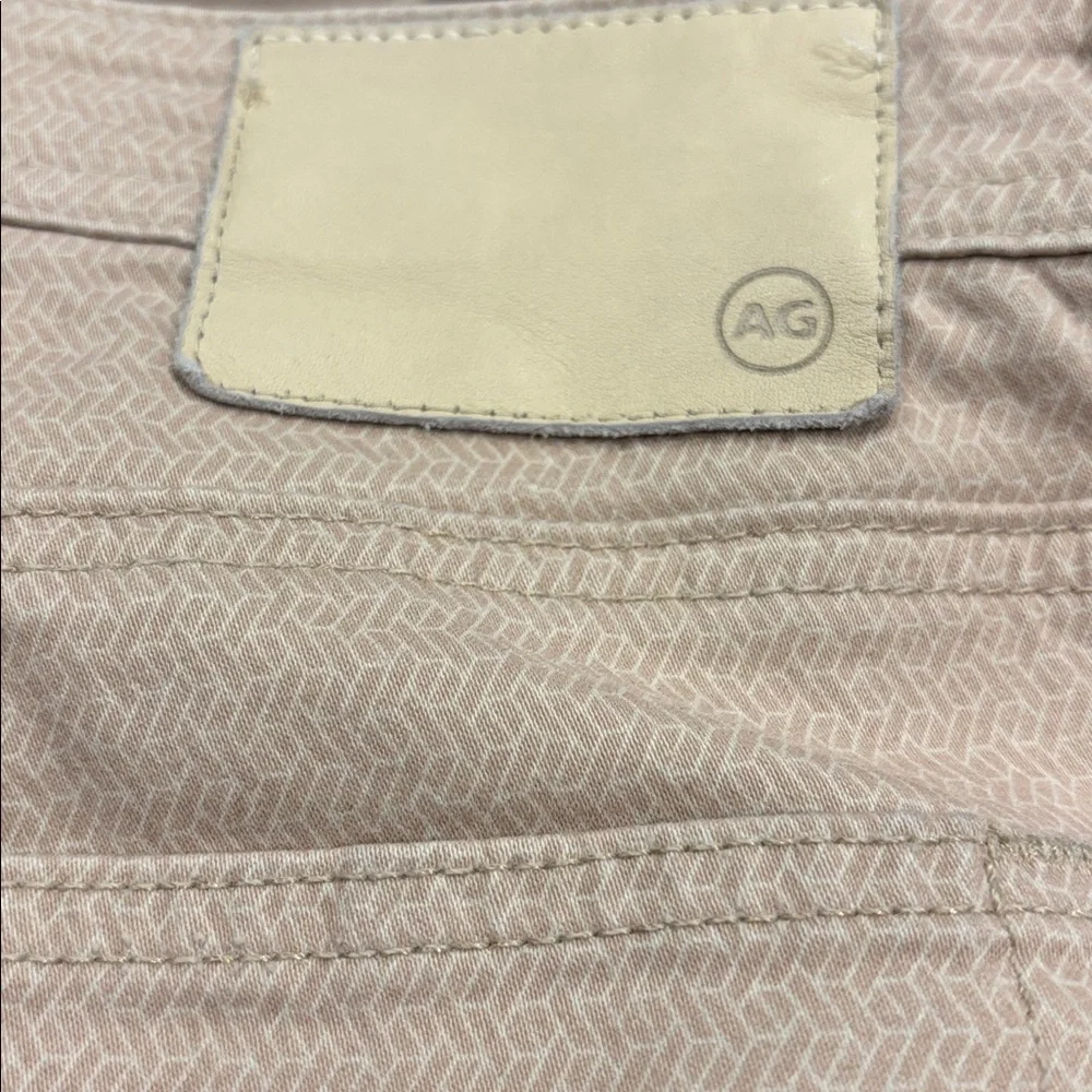 Men's Adriano Goldschmied Everett slim straight white herringbone Pants 35 x 32 - Picture 5 of 9